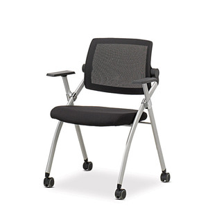EZ 비고윈-1 수강용의자  비고시리즈 접는의자 바퀴달린 의자 가성비의자