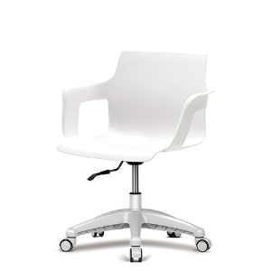 PSD-비앙카 인테리어 의자 패드무 회전발 휴게실 소형 도서관