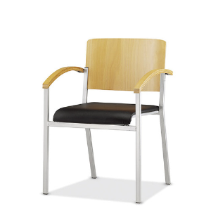 EZ 회의용의자 팔걸이(유) 마그마시리즈 원목의자 사무의자 디자인 의자