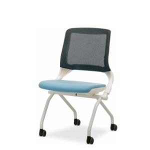 EZ LM-400W-B 루시 메쉬시리즈 메쉬의자 바퀴달린 의자 고등학생의자