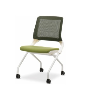 EZ LM-500W-B 루시 메쉬시리즈 접이식의자 공부용의자 회의용 의자 가성비의자